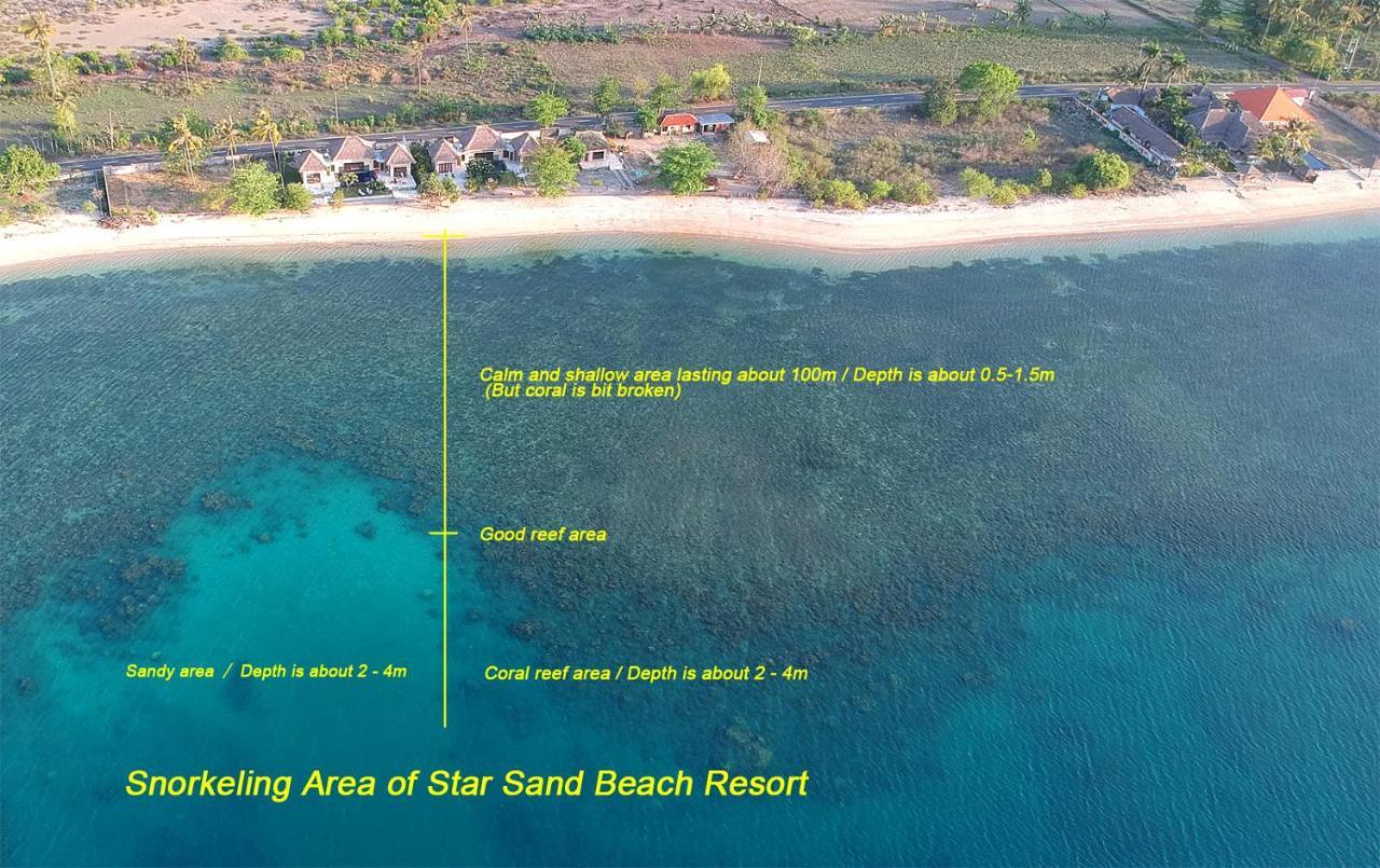 Star Sand Beach Resort Sekotong Eksteriør billede